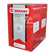 Кабель UTP 2PR 24AWG CAT5e Rexant, наружный, 305 м - 