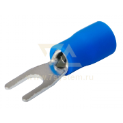 Наконечник изолированный вилочный VS2-3 Rexant, 100 шт/упак - 