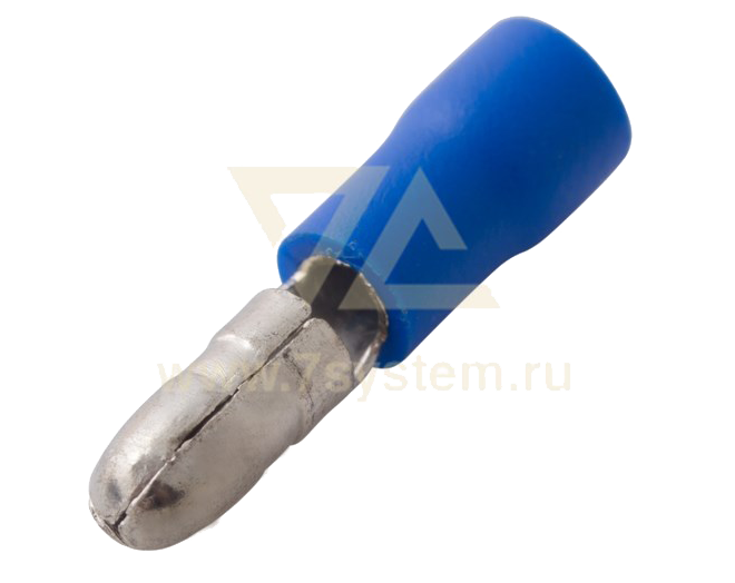 Разъем изолированный круглый (штекер) VM2-156 Rexant, 100 шт/упак