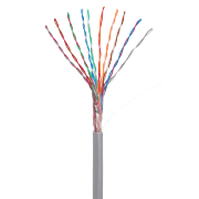 Кабель UTP 10PR 24AWG CAT5 Netlan, 305 м - 