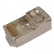 Разъем RJ45 8P8C экранированный CAT5e Rexant, 100 шт/упак - 