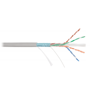 Кабель FTP 4PR 23AWG CAT6 Nikolan, 305 м, расширенная гарантия - 
