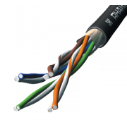 Кабель FTP 10PR 24AWG CAT5, наружный, КСВППэ, 305 м - 