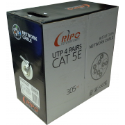 Кабель UTP 4PR 24AWG CAT5e RIPO, 305 м - 