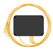 Делитель оптический 1x4, 1310/1550, равномерный, неоконцованный - 