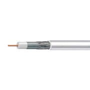 Кабель RG-6 Lumax, белый, 100 м