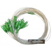 Делитель оптический PLC 1х32, миникорпус, SC/APC, 0, 9 мм, X-Line - 