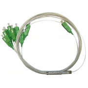 Делитель оптический PLC 1х8, миникорпус, SC/APC, 0, 9 мм, X-Line - 