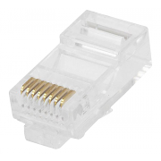 Разъем RJ45 8P8C CAT5е X-Line, 100 шт/упак - 