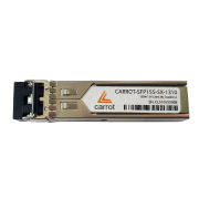 Модуль SFP Carrot, 155M, 1310, 2 км, 2xLC, DDM - 