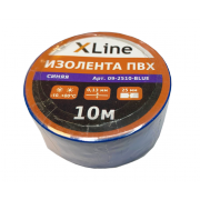 Изолента ПВХ 25 мм x 10 м X-Line, синяя - 