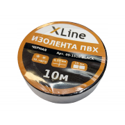 Изолента ПВХ 15 мм x 10 м X-Line, черная - 