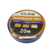 Изолента ПВХ 15 мм x 20 м X-Line, синяя - 