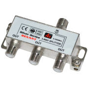 Делитель на 3 в упаковке 3-WAY Splitter Silver (+ 4 F-разъема) Rexant