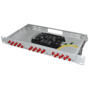 Кросс оптический стоечный КРС-24 1U FC/APC - 